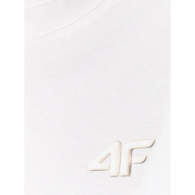 Girls' loose plain T-shirt 4F 4FJRSS26TTSHF3984-11S