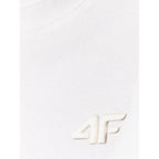 Girls' loose plain T-shirt 4F 4FJRSS26TTSHF3984-11S