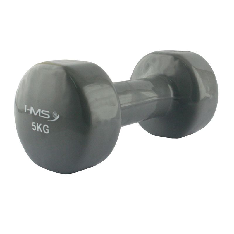 Cast iron weight covered with vinyl HMS 5.0 KG 17023 Accessories/Training equipment Your Sports Performance