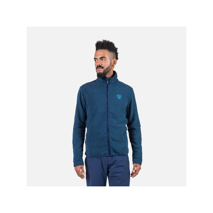 Rossignol Strawpile Fleece Fz Navy Blue Sweatshirt Rossignol