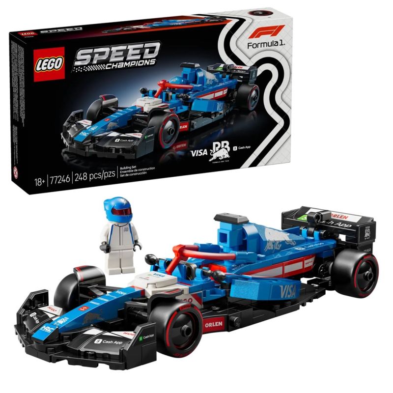 LEGO Speed Champions 77246 F1® Bolide Visa Cash App RB VCARB 01 In preparation Your Sports Performance