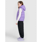 Girls' down vest with synthetic filling 4F 4FJRAW25TVJAF322-51S 4f