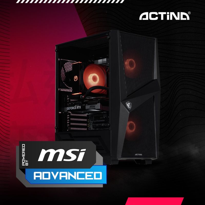 Actina PBM 7900/32GB/1TB/RTX5070Ti/750W Komputery/Komputery Gaming Actina Your Sports Performance
