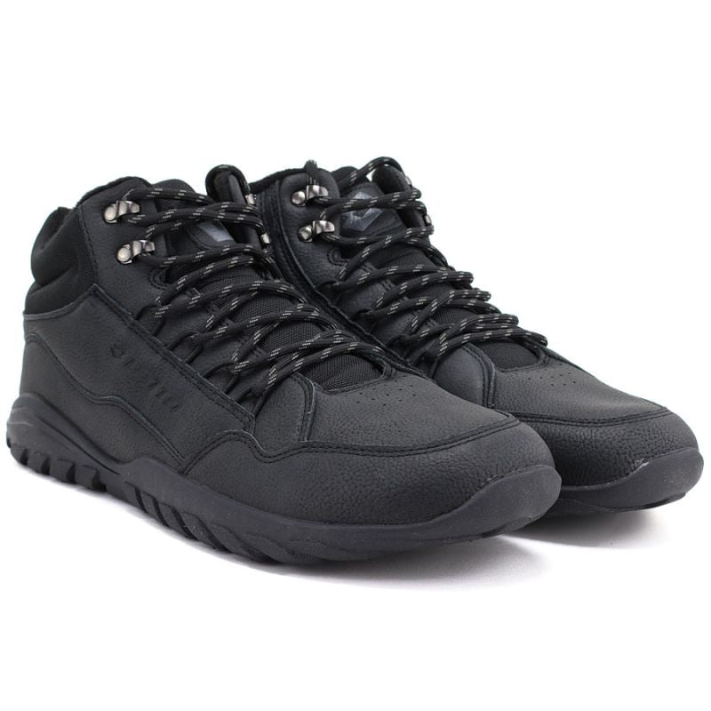 Men's high-top sports shoes, barefoot, elastic, black, LOTTO 2401970U