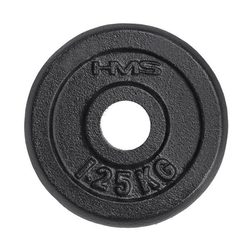 BLACK PLATE 1.25 KG HMS TCZ01 17-61-001 Accessories/Training equipment Your Sports Performance