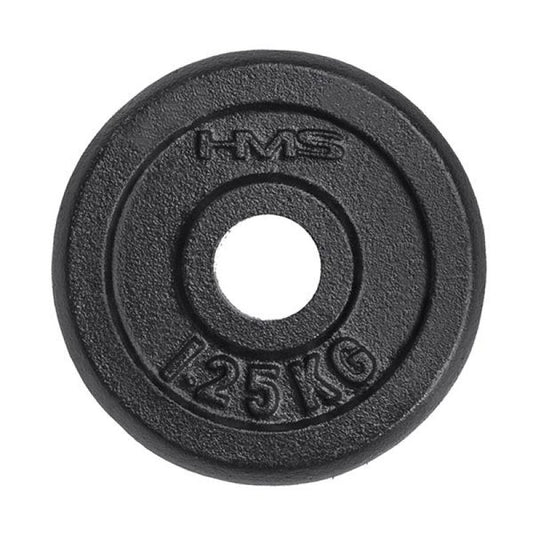 BLACK PLATE 1.25 KG HMS TCZ01 17-61-001 Accessories/Training equipment Your Sports Performance