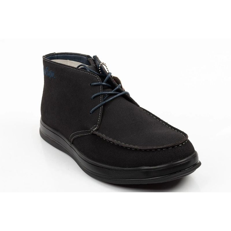 Lee Cooper men's shoes elegant leather ankle boots with zipper