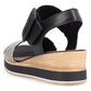 Leather wedge sandals Remonte W RKR646 Footwear/Lifestyle/Rieker Your Sports Performance