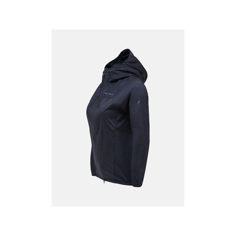 Peak Performance W Vislight Wind Jacket Black Peak Performance