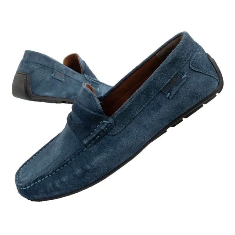 Wrangler men's shoes Maifield Suede moccasins, navy blue To be categorized Your Sports Performance