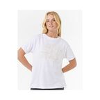 RIP CURL OCEANIC RELAXED TEE White T-Shirt