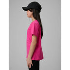 Regular plain girls' T-shirt 4F 4FJRSS26TTSHF3554-12S 4f