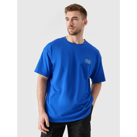 Men's oversize printed T-shirt 4F 4FRSS24TTSHM2535-36S *Kategoria tymczasowa Your Sports Performance
