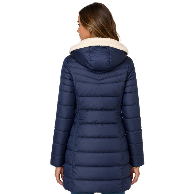 Women’s parka Geographical Norway CARENNE NAVY DB LADY 0116 (WZ5512F/GN-NAVY)