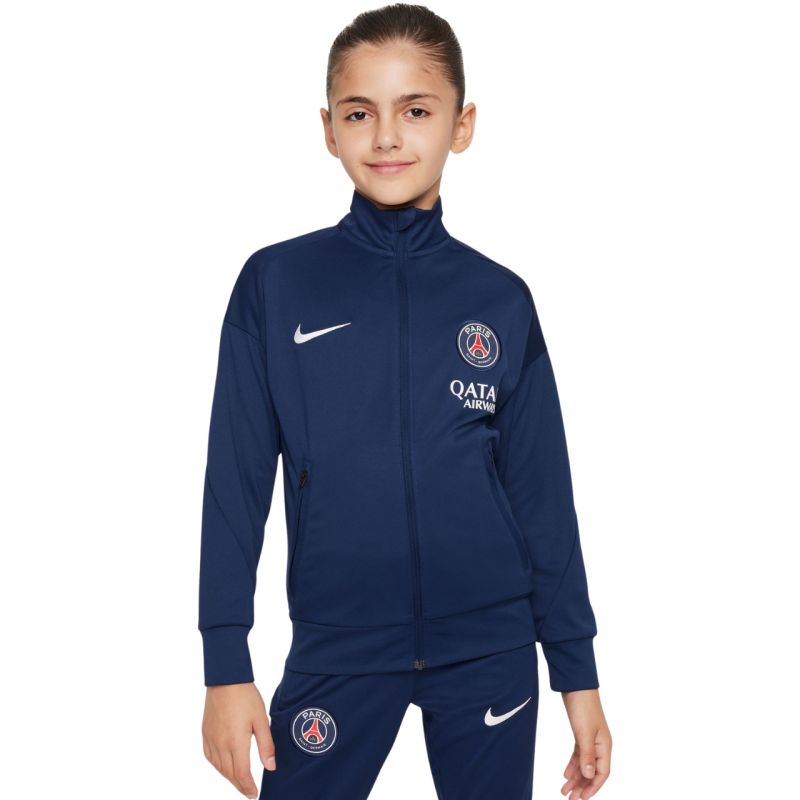 Nike PSG Dri-Fit Academy Pro Kids Tracksuit Navy Blue FQ0063 411