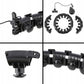 Hula Hop HMS HHW01 with weight and protrusions black + BR163 red belt included In preparation Your Sports Performance