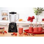 Tefal BlendForce II BL4208 blender 1.25 l Tabletop blender 600 W Black AGD - Produkty/Miksery / Blendery Your Sports Performance