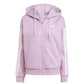 Women's adidas Essentials 3-Stripes Full-Zip Fleece Hoodie Purple JY3080 In preparation Adidas