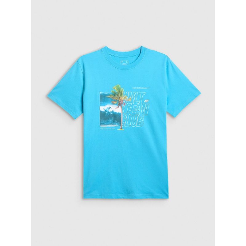 Men's regular printed T-shirt 4F 4FRSS26TTSHM4303-33S 4f