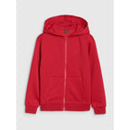 Boys' sweatshirt with a hood, zip-up, 4F 4FJWSS25TSWSM1851-62S *Kategoria tymczasowa Your Sports Performance