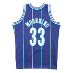 Mitchell & Ness NBA Charlotte Hornets Alonzo Mourning Swingman T-shirt - SMJYAC18010-CHOPURP94AMO Odzież/Odzież na co dzień Your Sports Performance