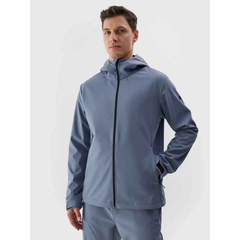 Windproof softshell jacket 4F M 4FWAW24TSOFM283-32S Clothing/Outdoor 4F