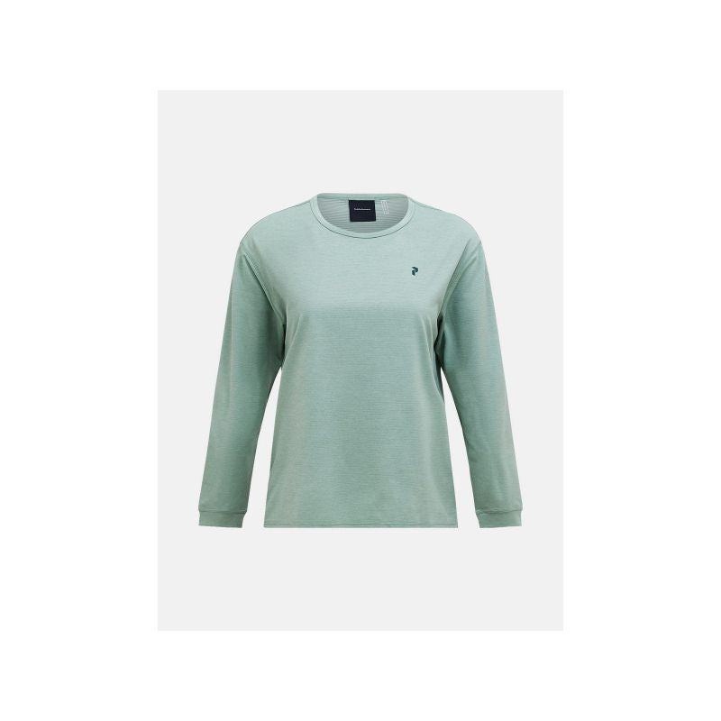 PEAK PERFORMANCE W Trail Longsleeve T-shirt, green