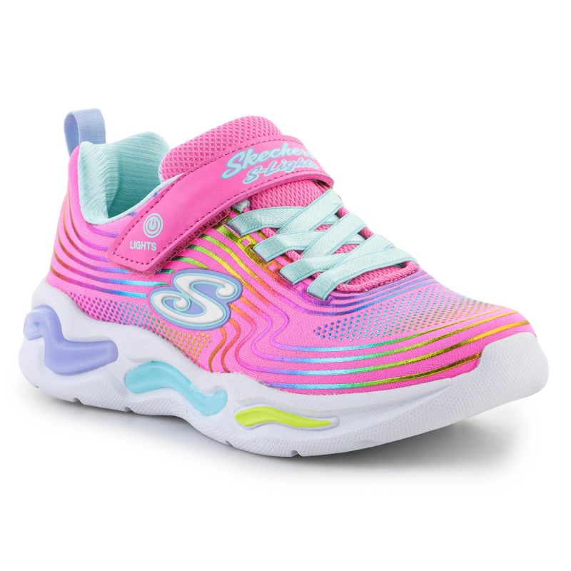Skechers S-Lights Wavy Beams Jr 302338L-PKMT shoes Footwear/Lifestyle/Skechers Skechers