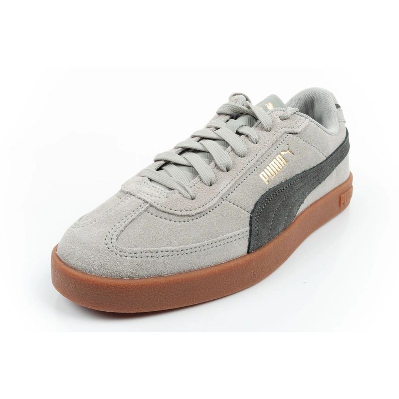 Puma Club II Era men's sports shoes, leather sneakers, gray To be categorized Your Sports Performance