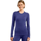Odlo BL TOP crew neck l/s MERINO 200 long sleeve thermal underwear size S Blue Odzież militarna/Bielizna termoaktywna Your Sports Performance