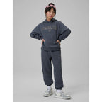 Girls' loose sweatshirt with hood 4F 4FJRSS26TSWSF2627-22S
