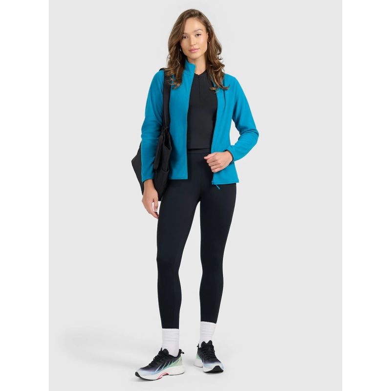 Women's Slim-Fit Fleece with Stand-Up Collar 4F 4FRAW25TFLEF496-46S