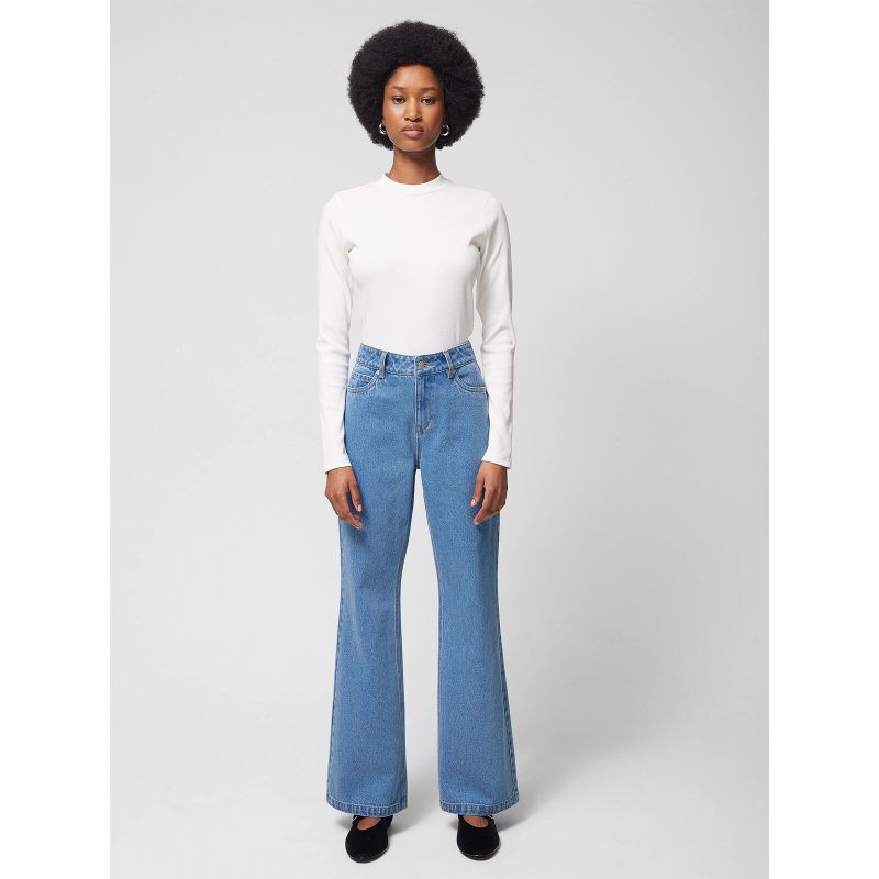 Outhorn Women's Flared Jeans OTHWSS24TTROF726-33S *Kategoria tymczasowa Your Sports Performance