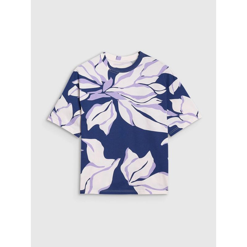 Women's oversize printed T-shirt 4F 4FRSS25TTSHF2692-91A *Kategoria tymczasowa Your Sports Performance