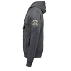 Geographical Norway Gymclass DB 100 M sweatshirt WU4190H-GN-DARKGREY Clothing/Outdoor/Geographical Norway Your Sports Performance