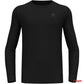 Odlo BL TOP crew neck l/s MERINO 200 men's t-shirt size L Black Odzież militarna/Bielizna termoaktywna Your Sports Performance