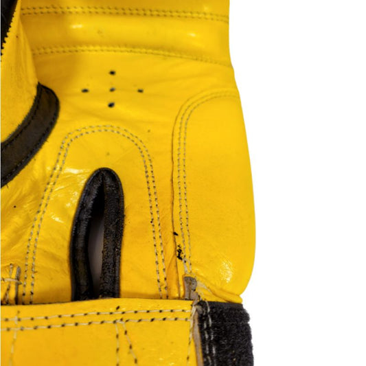(W) TOP TEN FIGHT RTT-2 Boxing Gloves 10 oz Black and Yellow In preparation Your Sports Performance