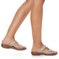 Comfortable Rieker W RKR681 beige flip-flops Footwear/Lifestyle/Rieker Your Sports Performance
