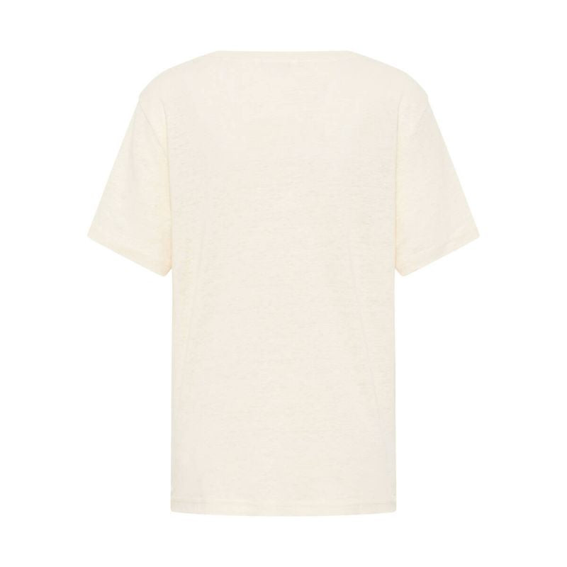 Mustang Alina C Linen T-shirt W 1013788 2045 Clothing/Lifestyle/T-shirts/Mustang Your Sports Performance