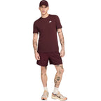 Men’s Nike Club Tee T-Shirt burgundy AR4997 652