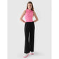 Women's 4F 4FRAW24TTROF1352-20S Velour Wide Leg Sweatpants
