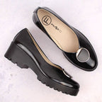 Women's patent leather shoes with decoration Filippo DP4569 Footwear Your Sports Performance