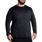 Men's Luxe Long Sleeve Running T-shirt, Black Import z Brooks/Brooks/Koszulki Your Sports Performance