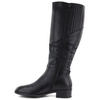 Women’s Black Officer Boots Potocki SZ12862