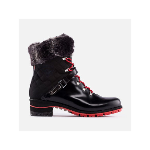 Rossignol 1907 MEGEVE SHINY BLACK shoes Import z PMSport Your Sports Performance
