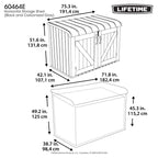 Lifetime Premium Garden Box 2123 L 60464E Accessories/Training equipment/Skrzynie Your Sports Performance