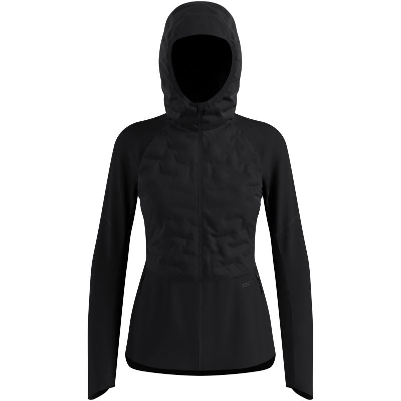 Women's Windproof Odlo ZEROWEIGHT INSULATOR Jacket, Black