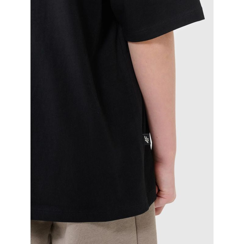 Boy's oversize T-shirt with inscription 4F 4FJWSS25TTSHM2184-20S *Kategoria tymczasowa Your Sports Performance