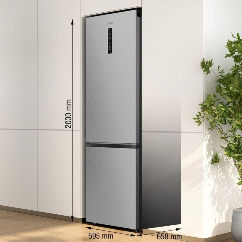 GORENJE NRB620E61X4WFE fridge-freezer AGD - Produkty/Lodówki wolnostojące Your Sports Performance