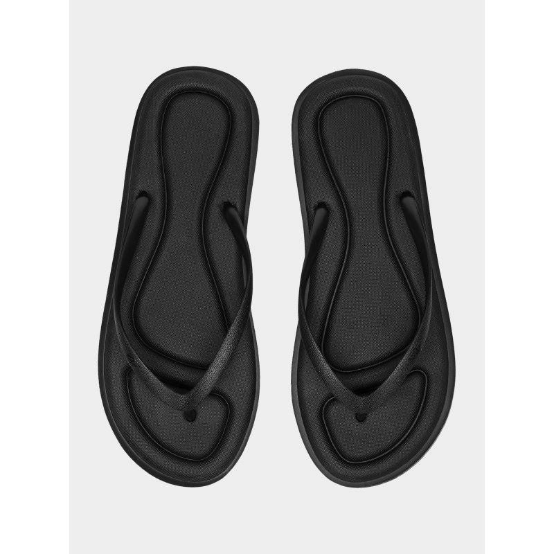 Women's flip-flops with a soft, contoured insole 4F 4f